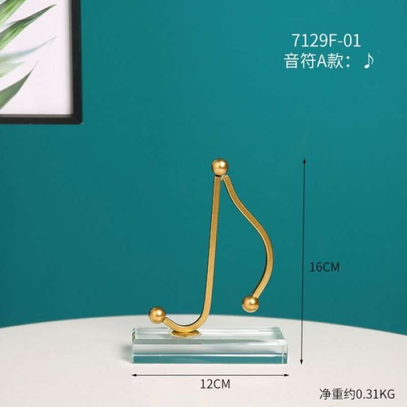 Jual Music Notes Ornament Sculpture - Pajangan Musik Nots Nada - 2 Di ...