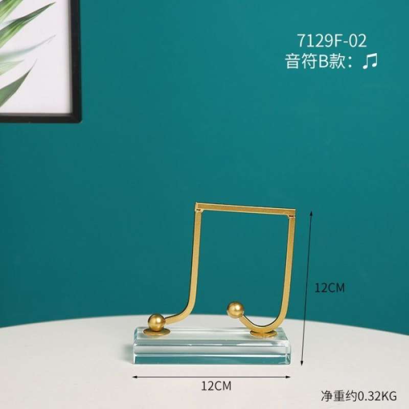 Jual Music Notes Ornament Sculpture - Pajangan Musik Nots Nada - 2 Di ...