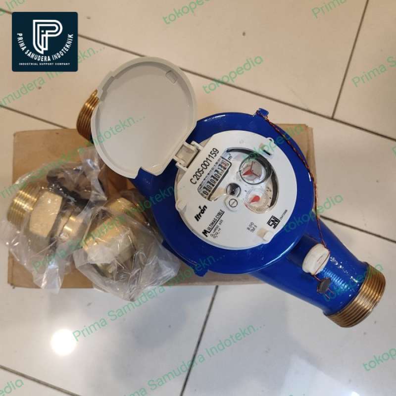 Jual Meteran Air/water Meter Itron Multimag 1,5 Inch Dn40 (40mm) + Tera ...