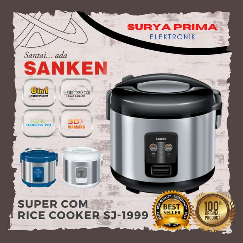 Super Rice Cooker Promo Sanken Super Com Rice Cooker Sj 1999 Diskon 33% Di Seller ...
