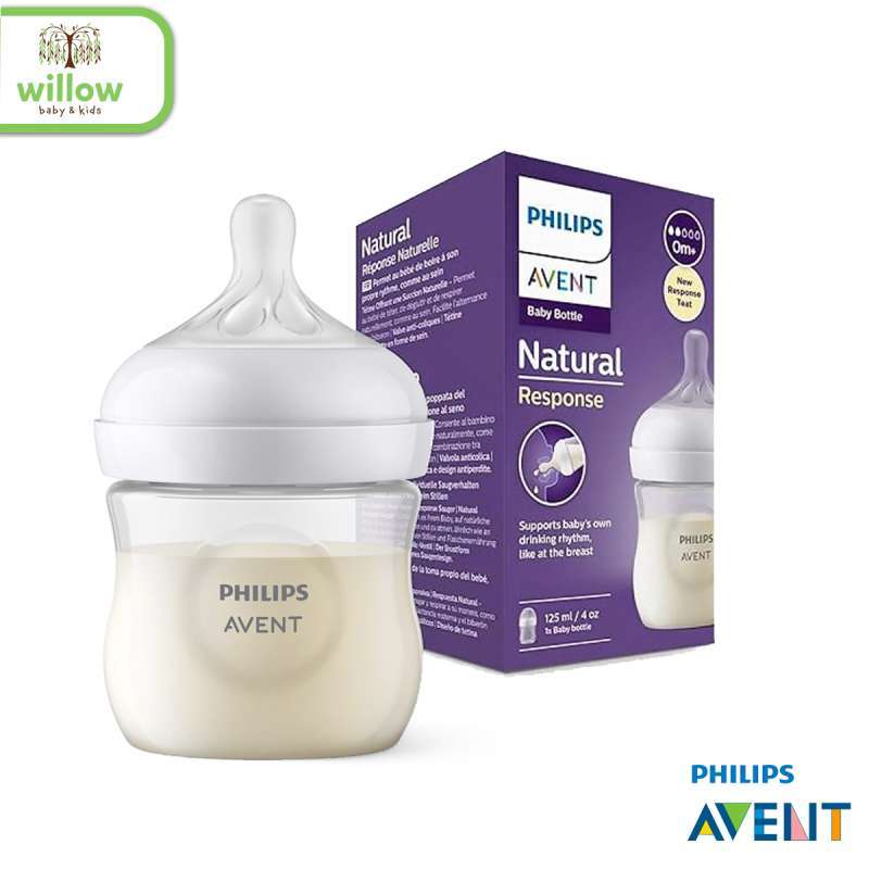 Botol Susu Bayi Avent Bottle Wide Neck Nat 4Oz
