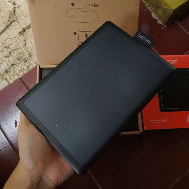 Jual One By Wacom Ctl 472 Small Drawing Tablet Not Huion Ctl490 Cth Xp ...