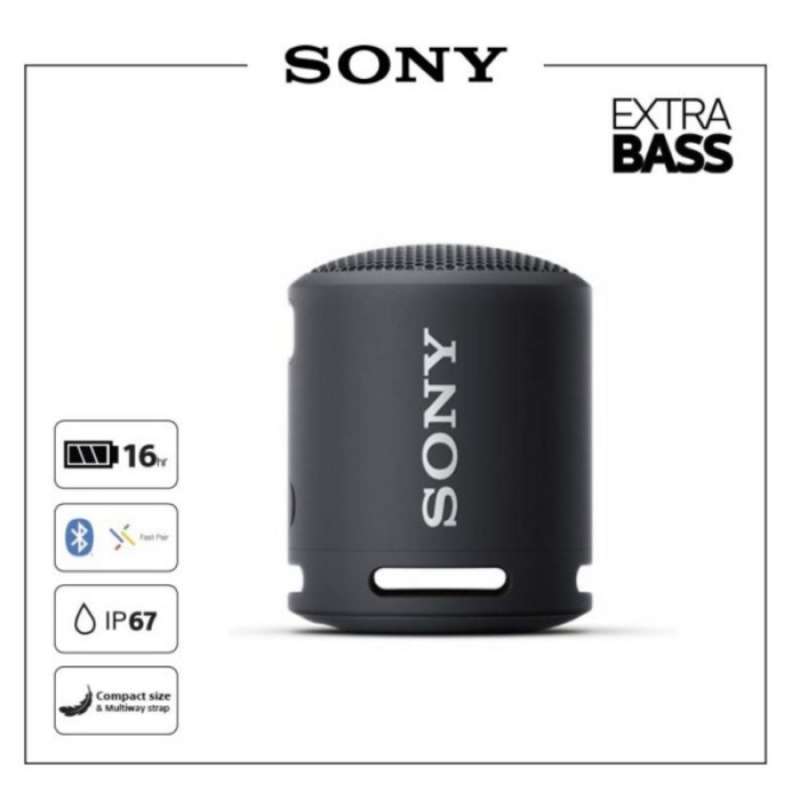 Promo Sony Srs-xb13 Speaker Bluetooth Extra Bass Waterproof Ip67 Srs ...