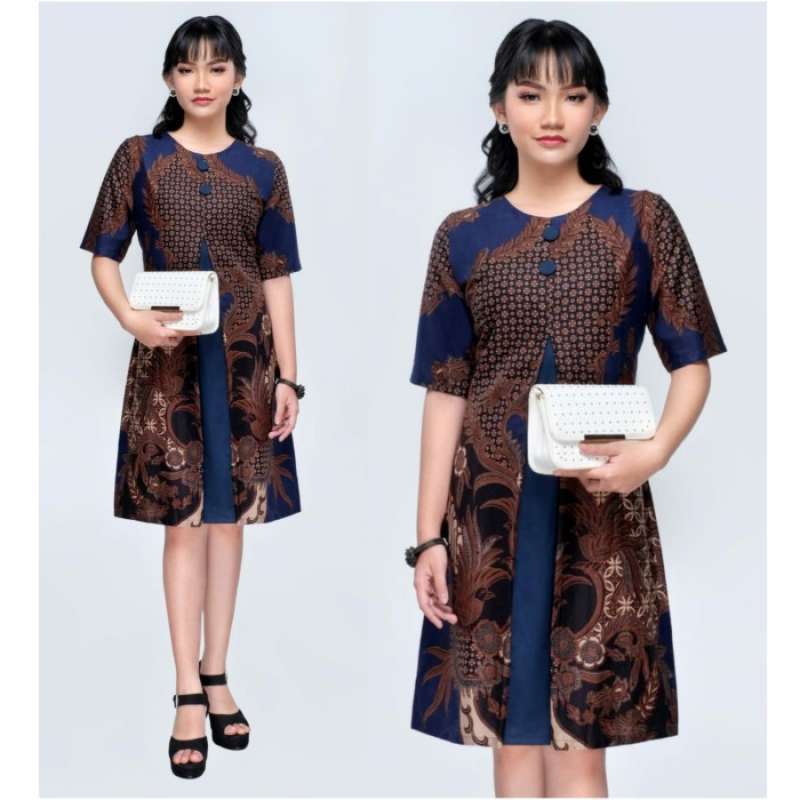 Sackdress brokat modern cheap