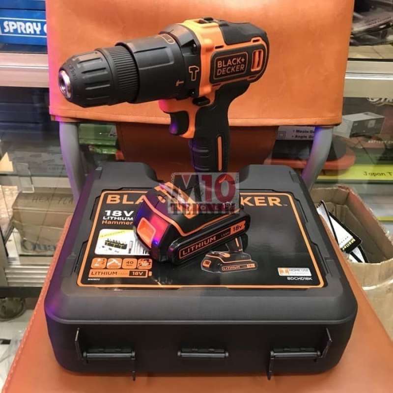 Jual Promo Black Decker Bdchd18k Cordless Hammer Drill Mesin Bor Baterai 18v Di Seller Selera kita Store Rawa Buaya Kota Jakarta Barat Blibli