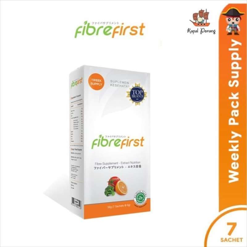 Promo Fibre First 7 Sachets Diet & Detox Diskon 23% Di Seller Albeta ...