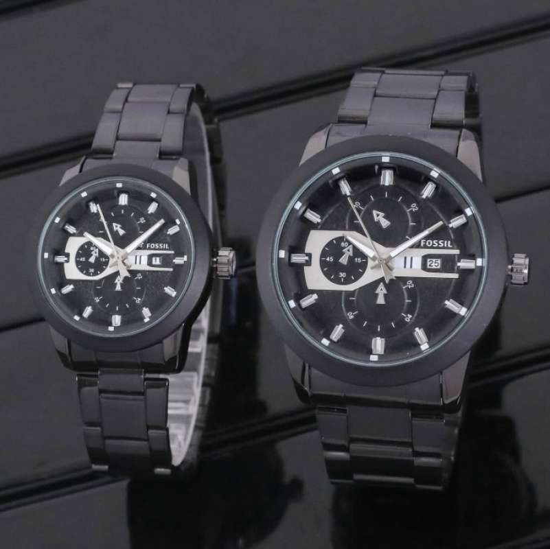 Jam tangan couple fossil shop