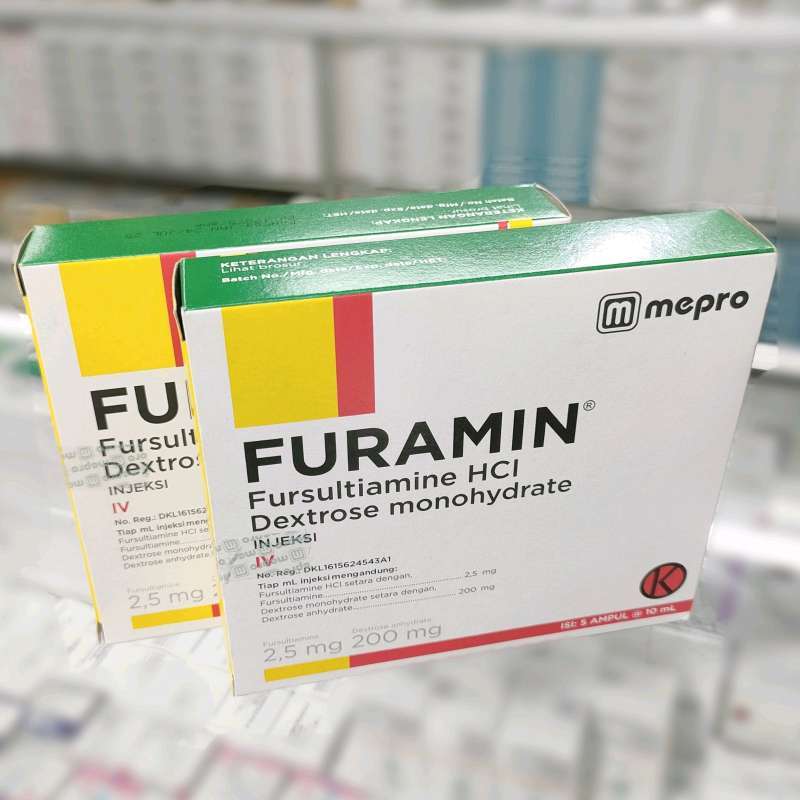 Jual Original Furamin 2,5mg 200mg @ 10ml Box 5 Ampull Di Seller Krisna ...