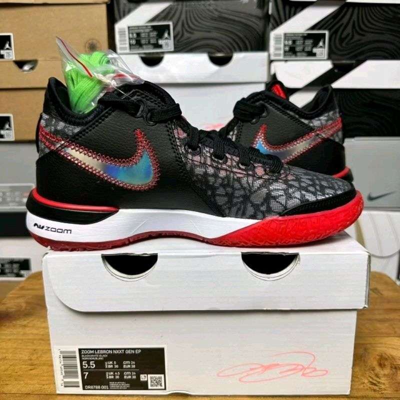 未使用 NIKE ZOOM LEBRON NXXT GEN DR8788-001 NIKE ZOOM LEBRON NXXT GEN 'BRED' ナイキ ズーム レブロン