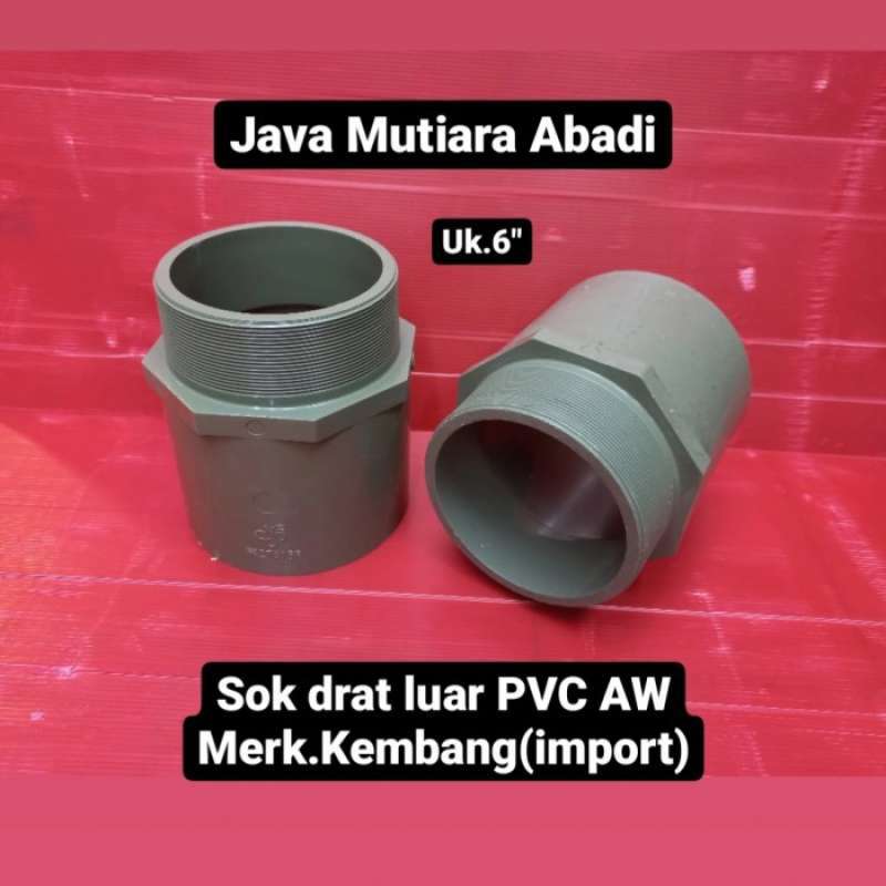 Promo Fitting Pvc Aw Sock Drat Luar-sdl 6''-valve Socket (import ...