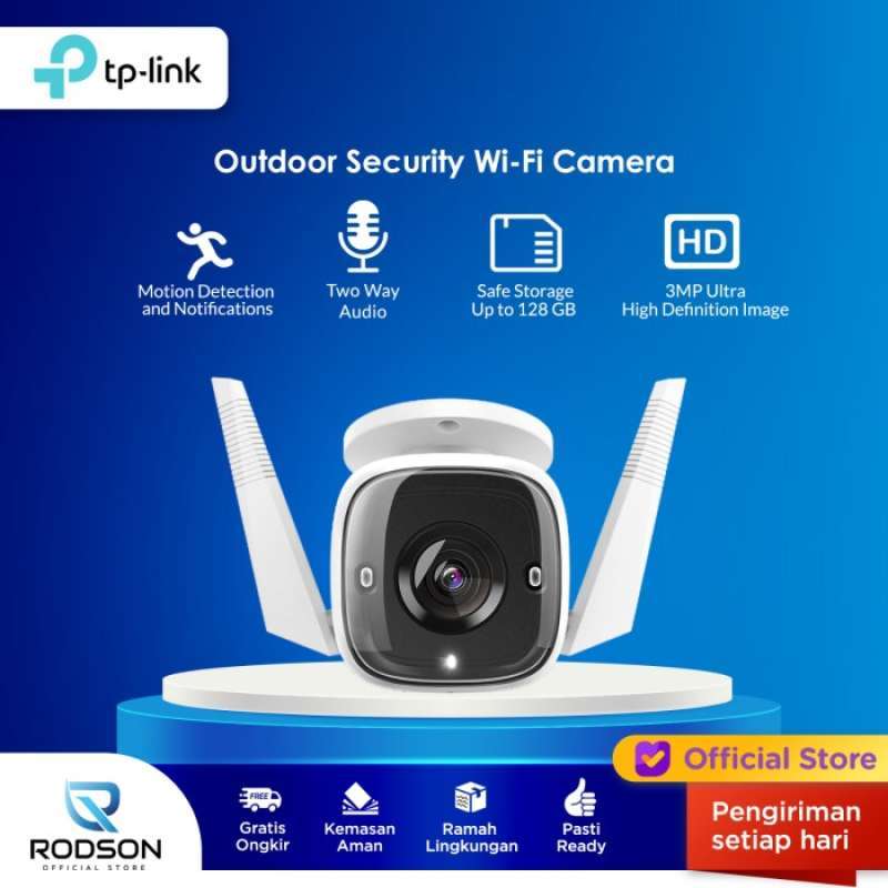 Promo Tp-link Tapo C310 3mp Outdoor Security Wi-fi Camera Cctv Ip ...