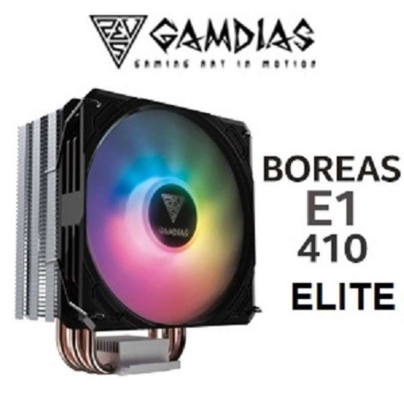 Promo Gamdias Boreas E1-410 Lite Air Cooler Cpu 120mm Fan Intel Amd ...