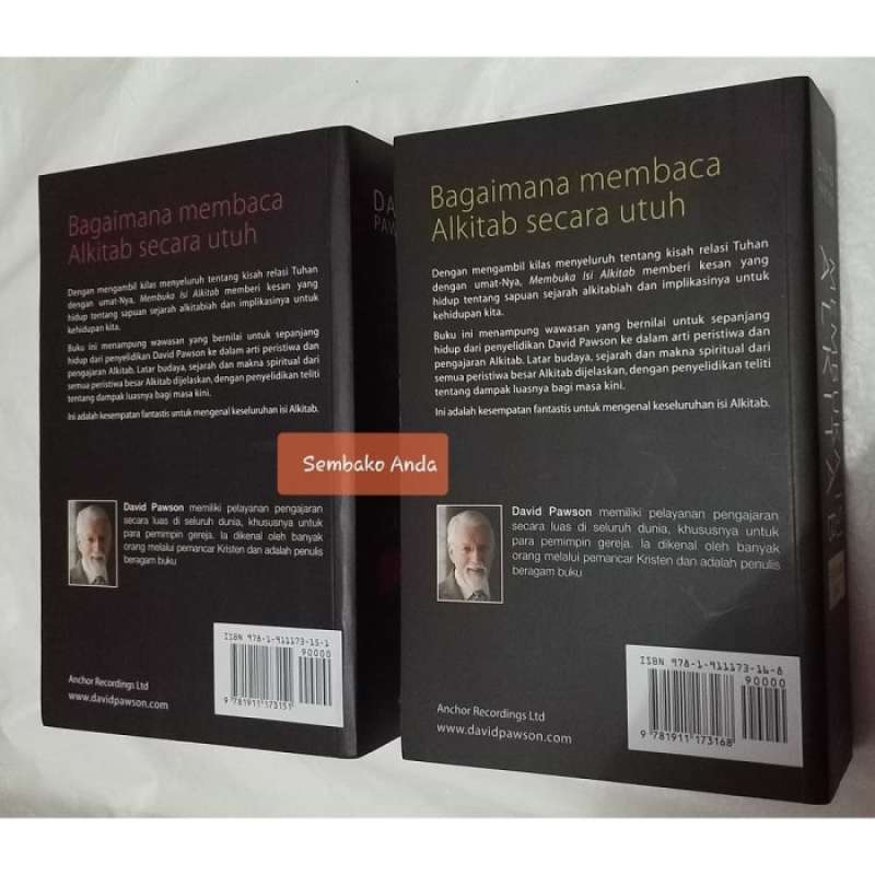 Promo ori membuka isi alkitab paket buku david pawson unlocking the