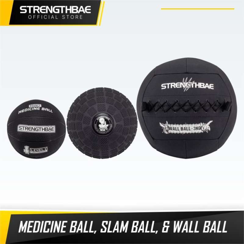 Bionic Body Medizinball – Weich, Gewichtet Für Workouts (6, 10, 14, 9 Kg) – Ideal Für Cardio, Core, Slams
