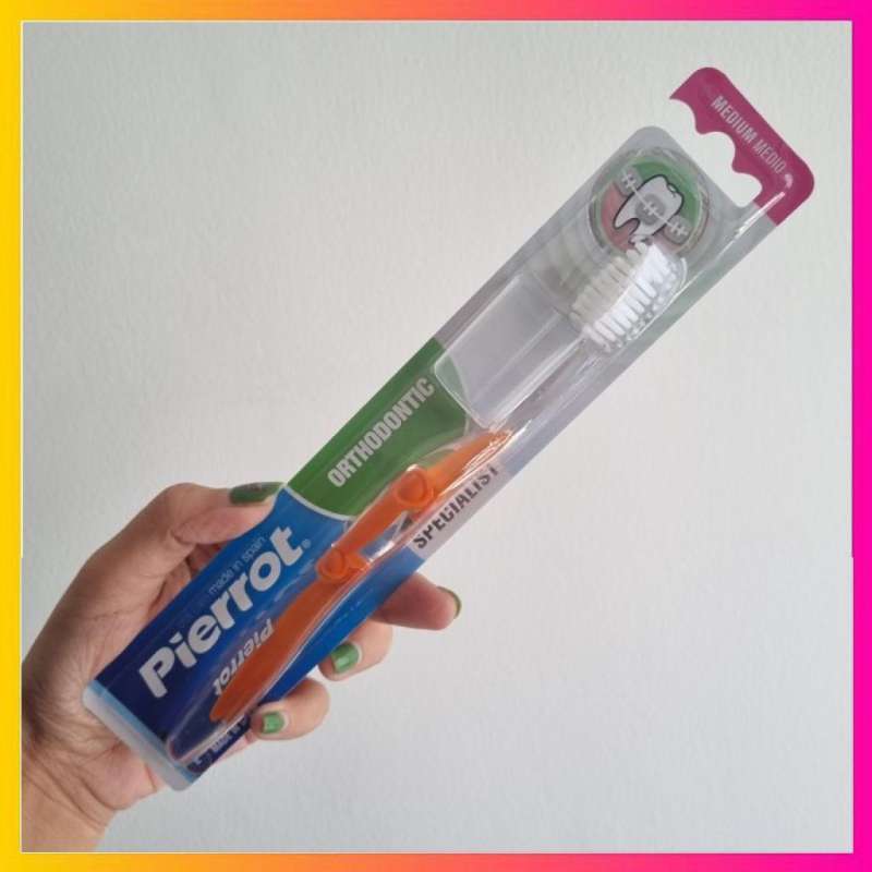 Jual Pierrot Toothbrush Orthodontic / Sikat Gigi Behel Kawat Gigi Di