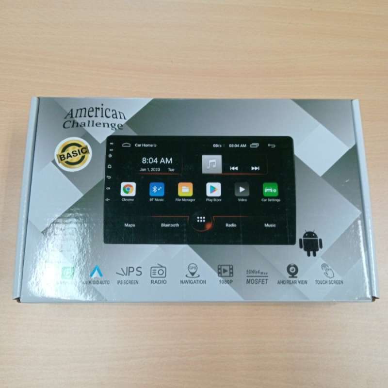 Promo Head Unit Android 9 Inch American Challenge Ram 2/32 Gb / Head ...