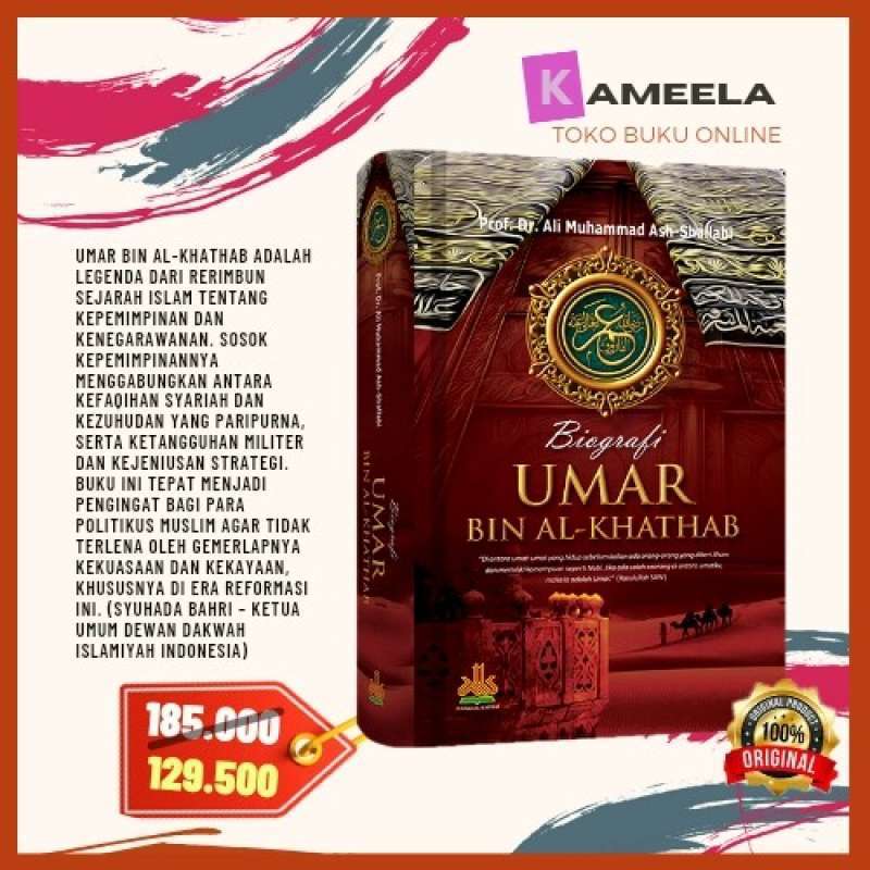 Promo Ori Buku Biografi Umar Bin Khattab Original Lengkap Diskon 26% Di ...