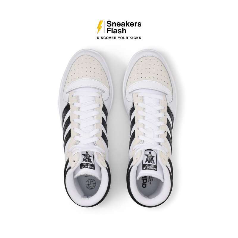 Sepatu Sneakers Pria ADIDAS TOP TEN H WHITEI BLACK TAUPE GX0741