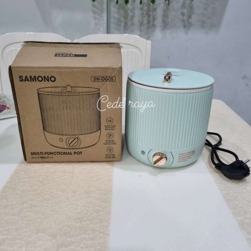 Jual Panci Listrik Samono / Rice Cooker Mini Lapis Keramik 2 Ltr Di