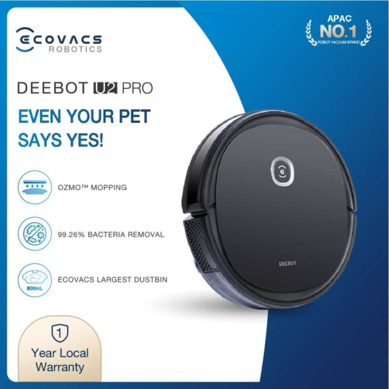 vhbw Batterie Compatible avec Ecovacs Deebot U2, U2 Pro Robot électroménager (2900mAh, 14,8V, Li-ION
