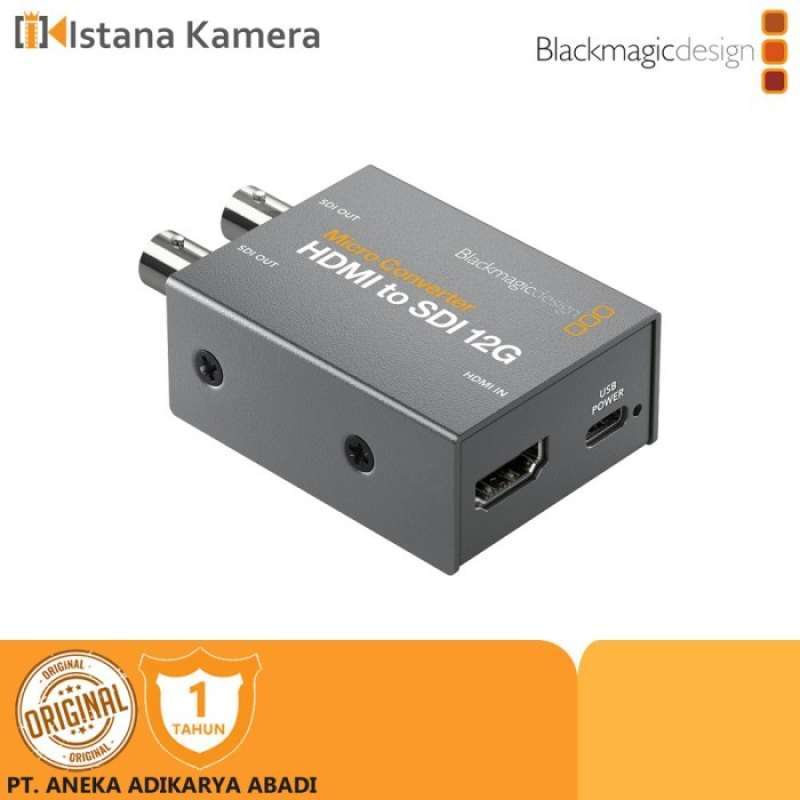 Jual blackmagic design micro converter hdmi to sdi 12g di seller