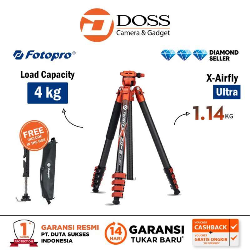 Fotopro 60Inch Carbon Fibre Travel Camera Tripod With 360 Ball Head Extendable Stable 2.07lbs Ultra Lightweight Professional Compact Tripod For DSLR - View #12