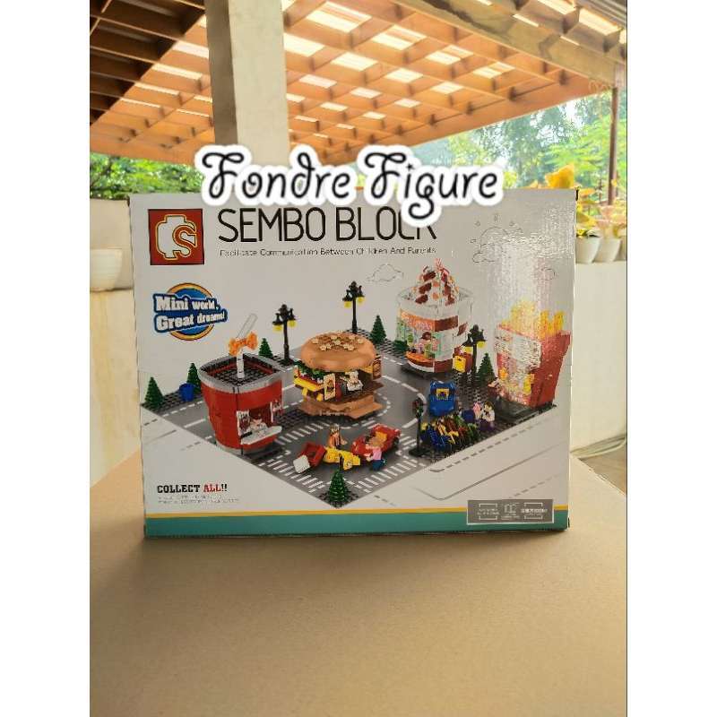 Jual Original Sembo Block Ice Cream 601057 Brick Bricks Lego Kado Mainan Anak 4in1 Fast Food Burger Kfc Mcd Fries Di Seller Fondre Figure Pulo Gebang Kota Jakarta Timur Blibli