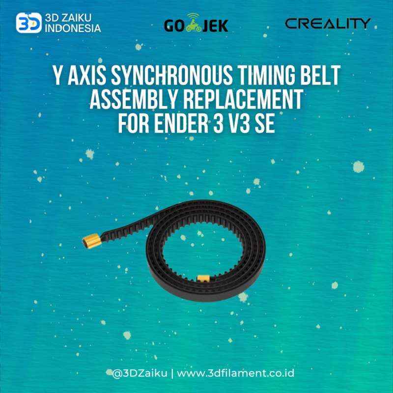 Jual Creality Ender 3 V3 SE Y Axis Synchronous Timing Belt Assembly ...