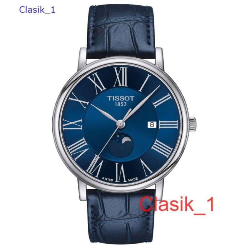 Promo Original 100 Jam Tangan Pria 40mm Tissot T122.423.16.043.00 Carson Premium Moonphase Swiss Made Garansi Resmi 2 Tahun Diskon 31 Di Seller Clasik1 Jakarta Pusat Kota Jakarta Pusat Blibli