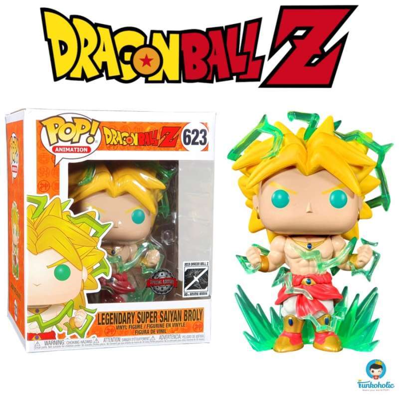 Funko POP! Animation Dragon Ball Z Legendary Super Saiyan Broly #623