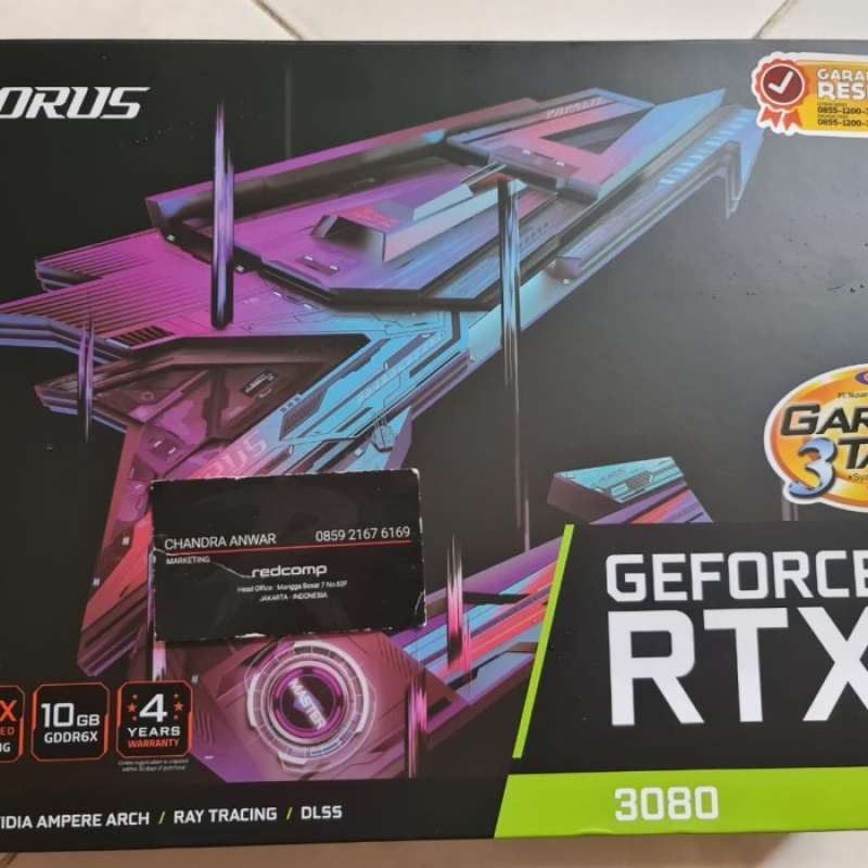 Carte Graphique AORUS RTX 3080 – 10 Go, Occasion, état Fonctionnel