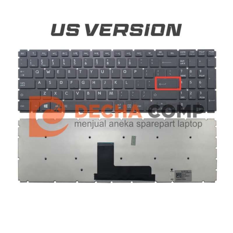 Promo Keyboard Laptop Satelite C55-c C55d-c C55t-c Series Diskon 23% Di ...