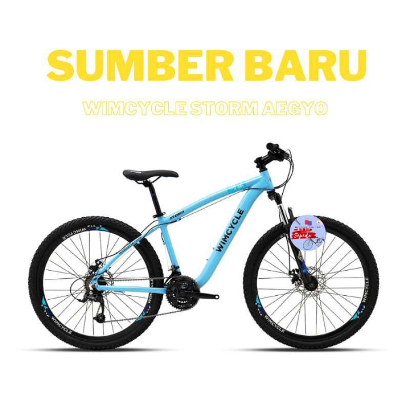 PROMO SEPEDAUNG MTB WIMCYCLE STORM 27.5 AEGYO KOREAN SERIES