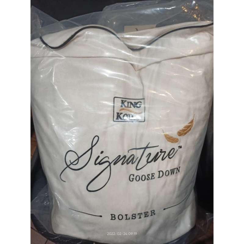 Promo King Koil Signature Goose Down Bolster 20 1500gr Guling Bulu