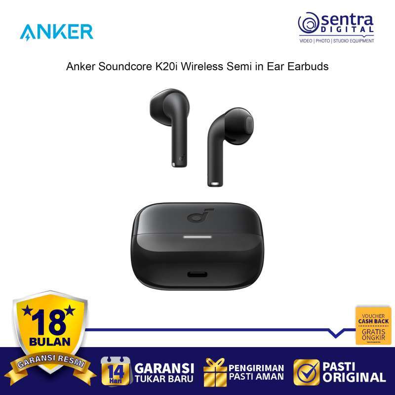 Anker Soundcore K20i Wireless Semi in Ear Earbuds Bluetooth Earphone  A3994