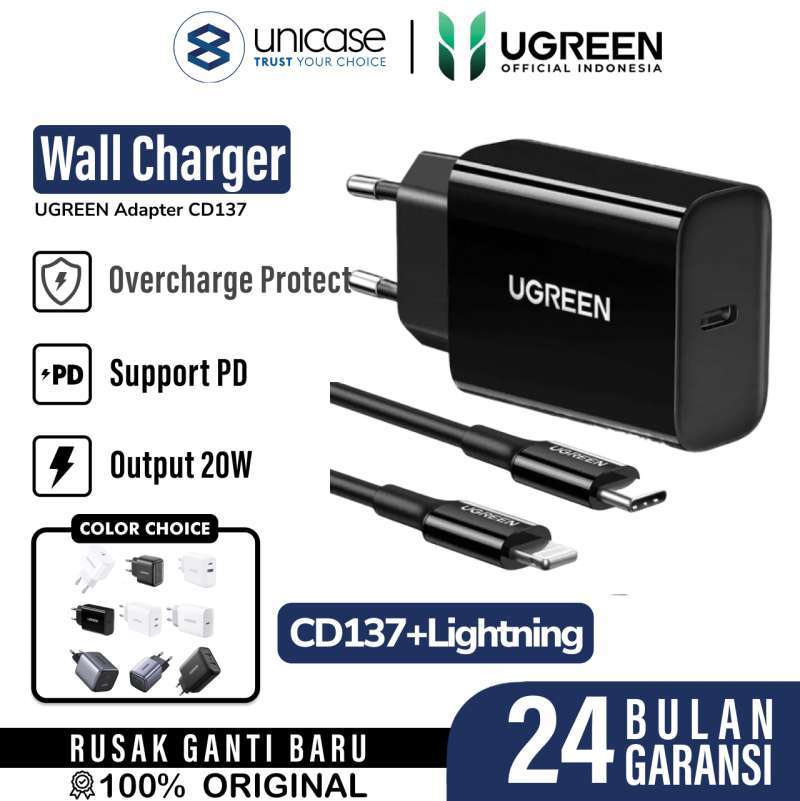 UGREEN Wall Charger 40W 2C - White CD243 10343