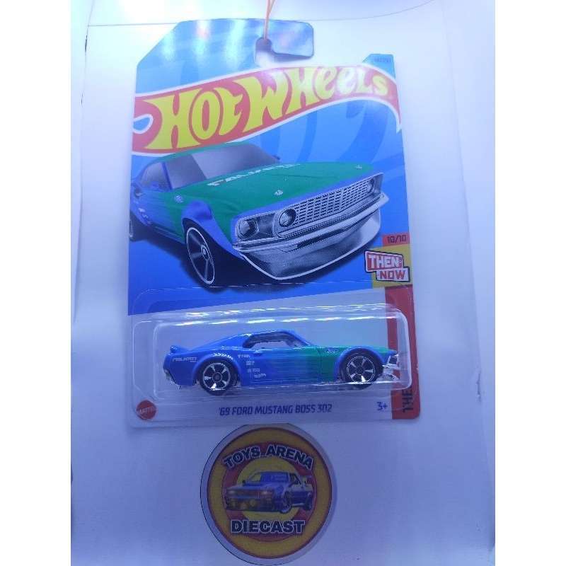 Hot Wheels Ford Mustang Boss 302 Falken 1969 - Édition Then And Now 2024 - Neuf En Boîte
