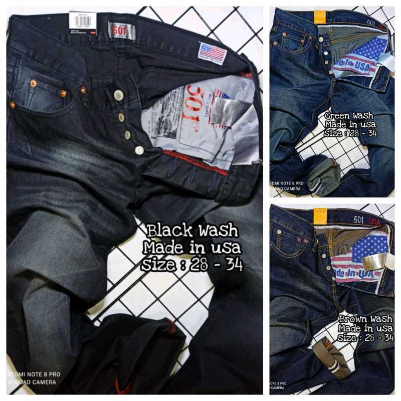 Jual Celana Levis 501 Usa Model Premium Terbaru Harga Murah November 2024
