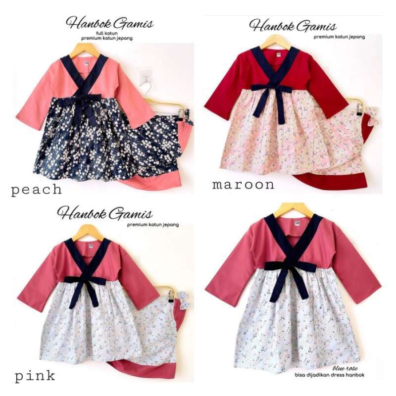 Jual Baju Hanbok Muslim Model Kekinian Premium Harga Murah Oktober 2024