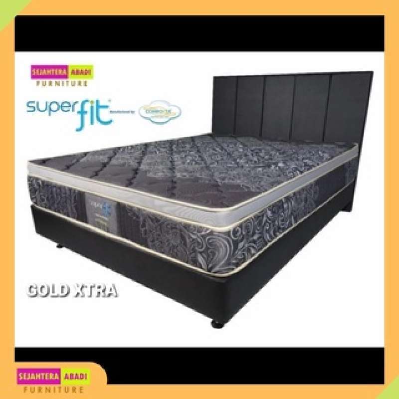 Jual Springbed Comforta Type Superfit Gold Xtra Plushtop Matras