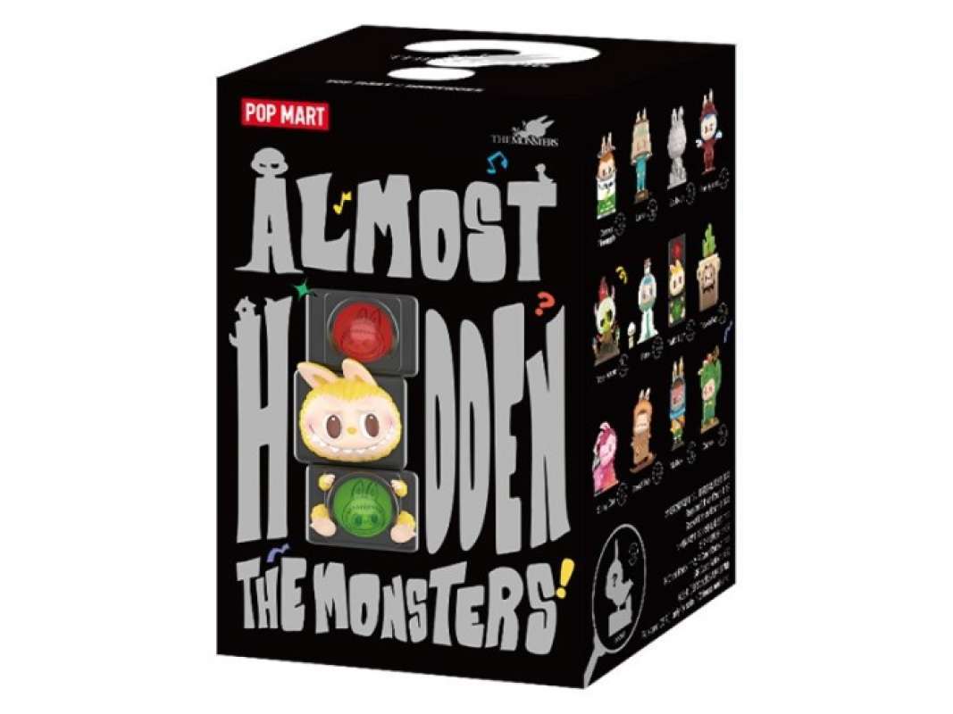 Jual Labubu The Monsters Almost Hidden Pop Mart Open Box