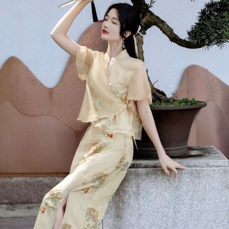 Jual Cheongsam Import Wanita Model Premium Terbaru Harga Murah November 2024