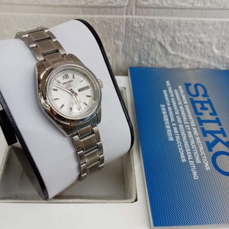 Original 100 Jam Tangan Wanita Seiko 5 SYMK23 SYMK23K1 Automatic Garansi Resmi