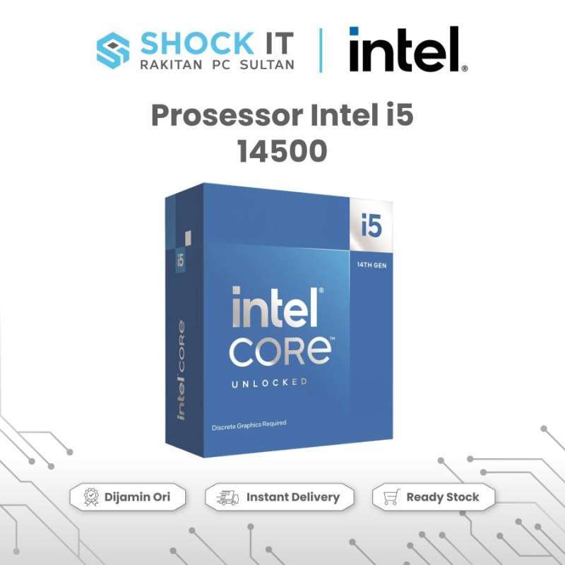 Jual Processor Intel Core I5 14500 Box Socket Lga 1700 New Di 