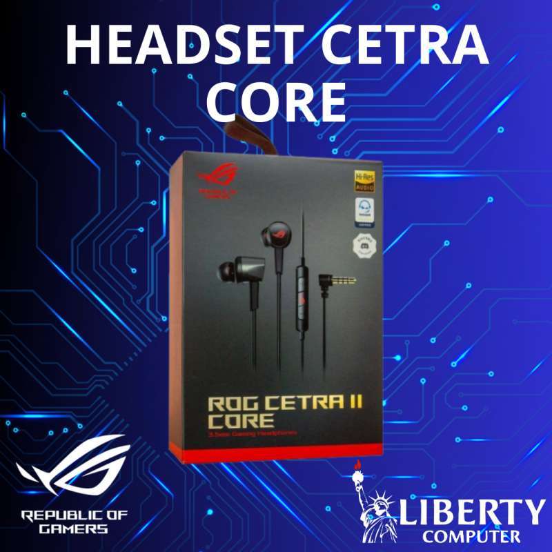 Headphone Asus ROG Cetra Core In-ear Gaming Headphone