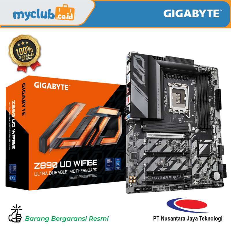 Jual Gigabyte Motherboard Intel Z890 Ud Wifi6e Socket Lga1851 Atx