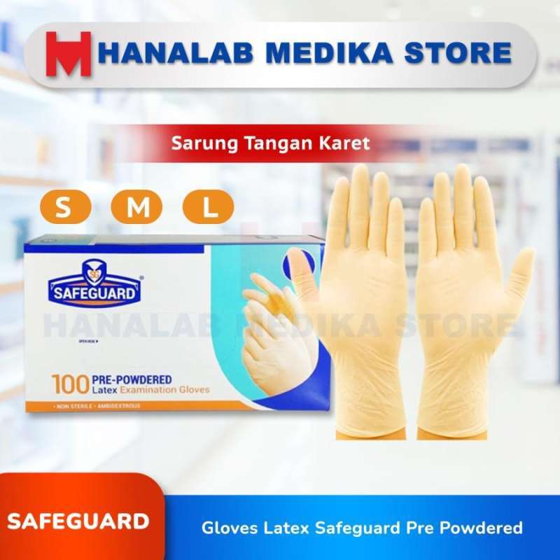 Jual Sarung Tangan Safeguard/sarung Tangan Karet/sarung Tangan M
