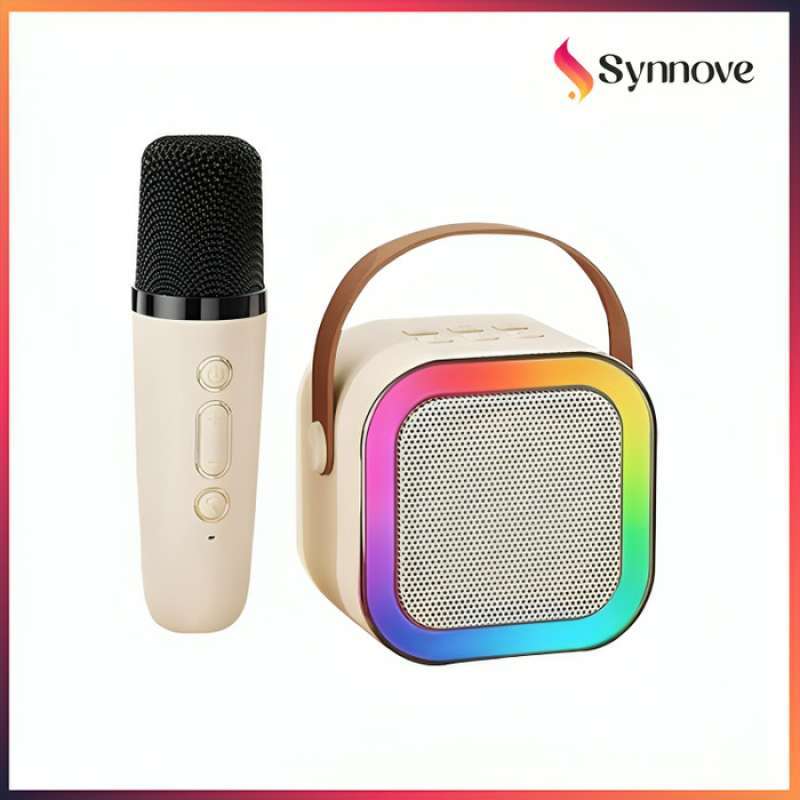 Jual Speaker Bluetooth Karaoke Double Speaker Karaoke Portable Mic