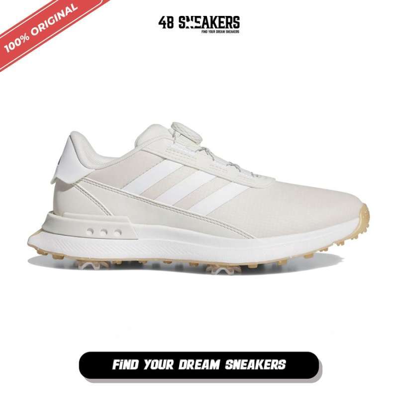 Sepatu Wanita Adidas S2G Boa 24 Golf Cloud White Gold Metallic (ID8696)  Original