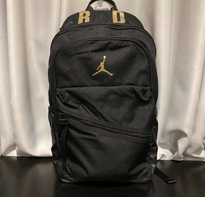 Jual Jordan Jam Air Petrol Backpack Black Gold Tas Di Seller